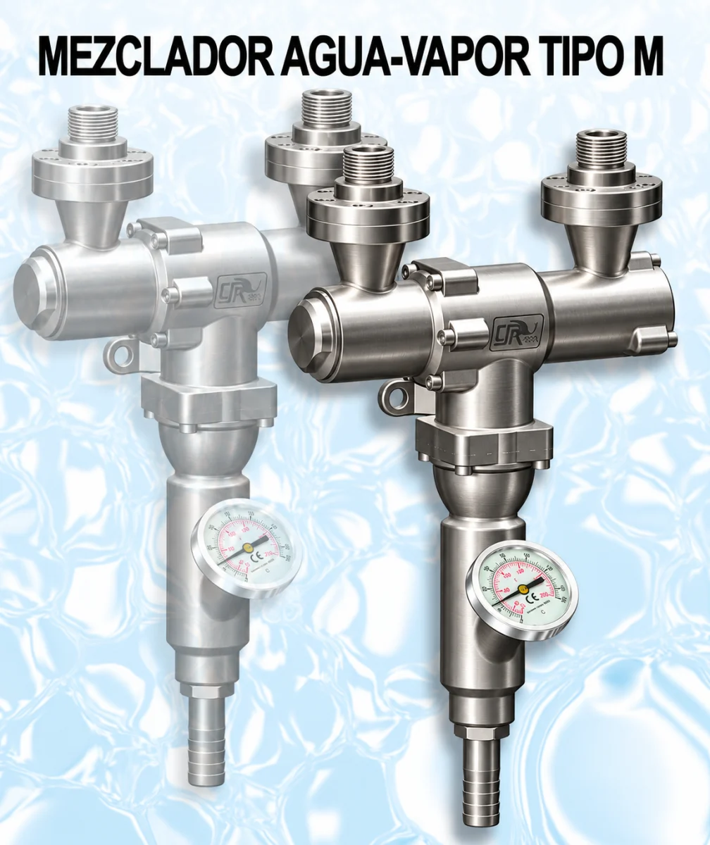 Mezclador agua-vapor M34 CSF
